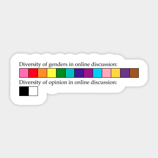 Gender diversity Sticker